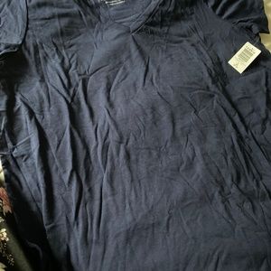 Navy blue NWT short sleeved soft Tee